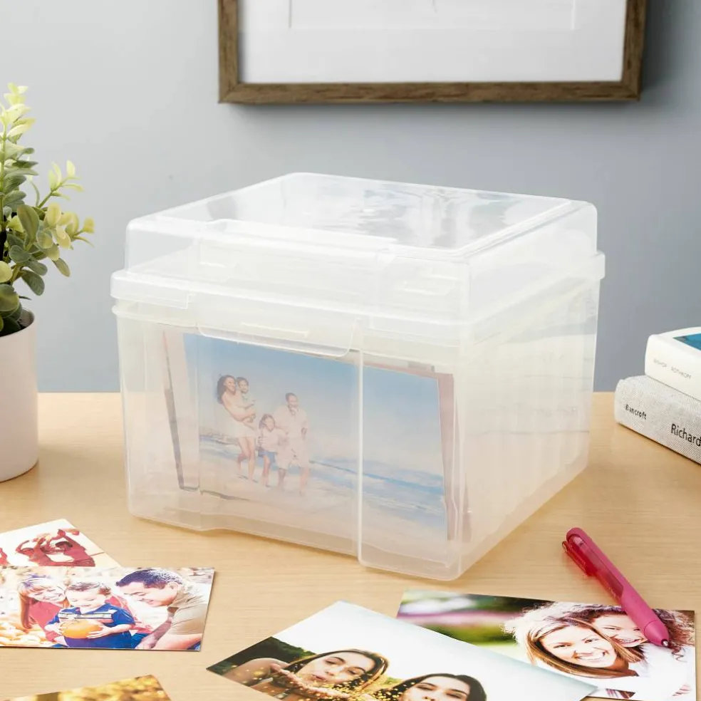 5" x 7" Clear 6-Case Photo Storage Keeper by Simply Tidy®