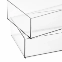 8" x 4" Clear Stacking Storage Tray by Simply Tidy™