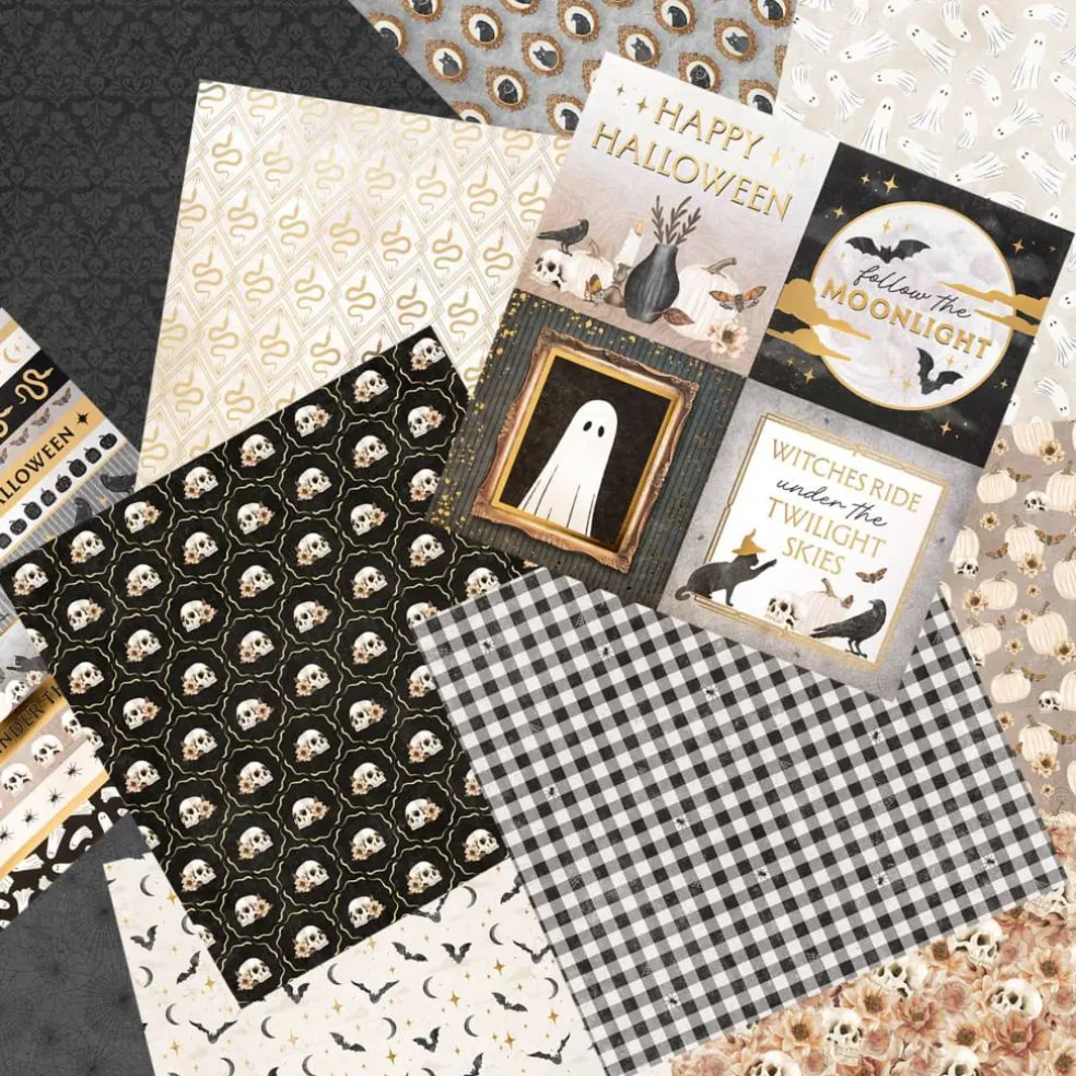 12" x 12" Cozy Conjuring Nightfall Paper Pad by Recollections™, 24 Sheets