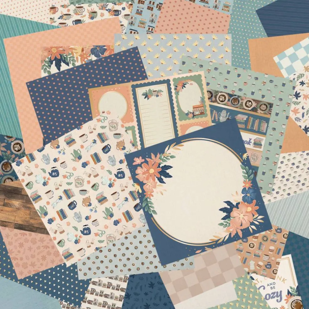 12" x 12" Cozy Days Double-Sided Cardstock Paper Pad by Recollections™, 36 Sheets