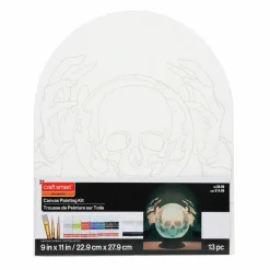 9" x 11" Crystal Ball Arch Canvas Painting Kit by Craft Smart®