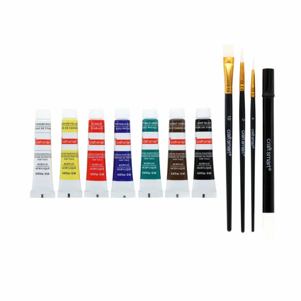9" x 11" Crystal Ball Arch Canvas Painting Kit by Craft Smart®