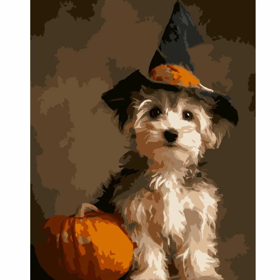 11" x 14" Cute Dog Paint-by-Number Kit by Artist's Loft®