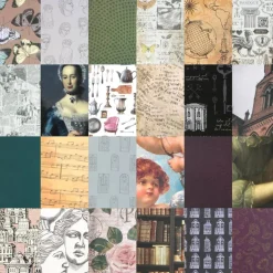 6" x 6" Dark Academia Paper Pad by Recollections™, 48 Sheets