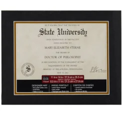 8.5" x 11" Document Mat by Studio Décor®
