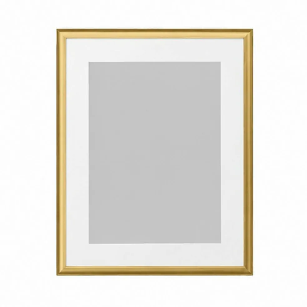 16x20" Elegant Gold Frame Hang Horizontally or Vertically