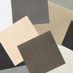 12" x 12" Embossed Print Neutrals Double-Sided Cardstock Paper Pad by Recollections™, 58 Sheets