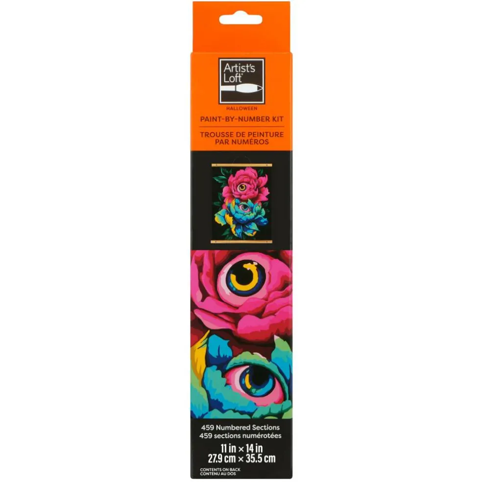 11" x 14" Flower Eyes Paint-by-Number Kit by Artist's Loft®