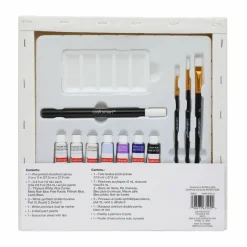 11" x 11" Flying Witch Canvas Painting Kit by Craft Smart®