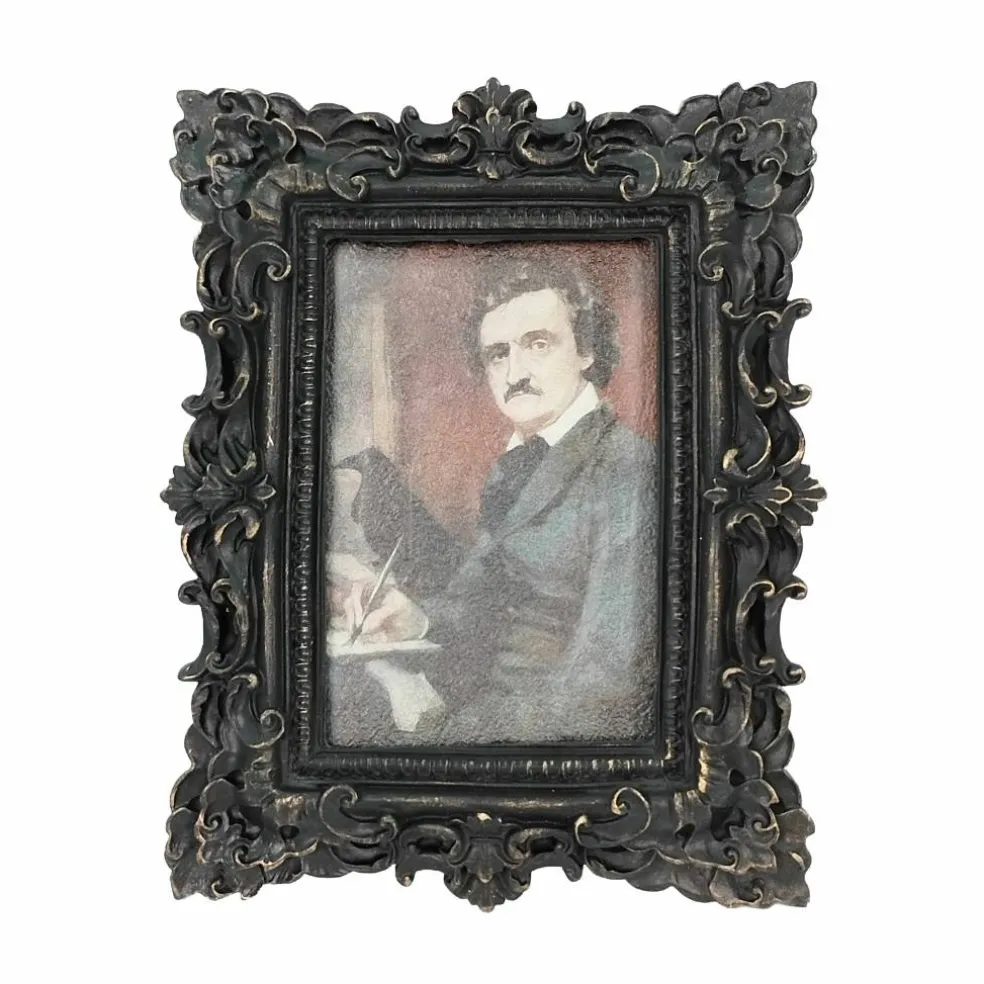 7" x 9" Framed Poe Portrait Tabletop Décor by Ashland®