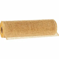 10" x 19ft. Beige Poly Burlap Mesh by Celebrate It™