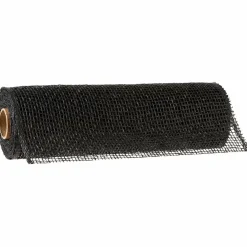 10" x 19ft. Black Poly Burlap Mesh by Celebrate It™