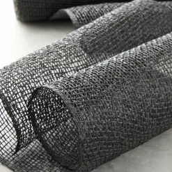 10" x 19ft. Black Poly Burlap Mesh by Celebrate It™