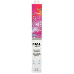 12" x 20ft. Rainbow Marble Hydro Sublimation Transfer Sheet by Make Market®
