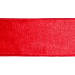 2.5" x 25ft. Red Velvet Wired Ribbon by Celebrate It™