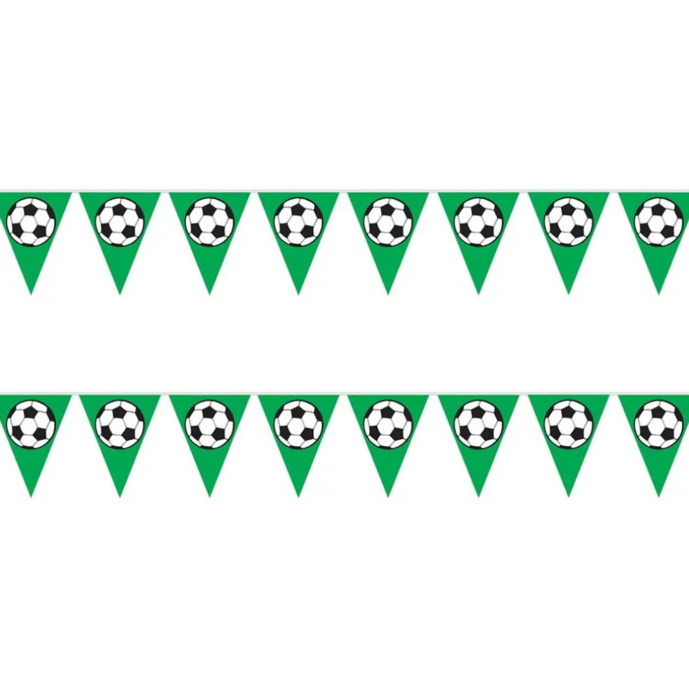 11" x 12ft. Soccer Ball Plastic Pennant Banners, 2ct.