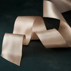 2.5" x 25ft. Taupe Satin Ribbon by Celebrate Itâ„¢