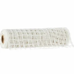 10" x 19ft. White Check Poly Burlap Mesh by Celebrate It™