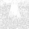 11" x 14" Ghost in a Meadow Paint-by-Number Kit by Artist's Loft®