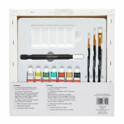 11" x 11" Ghost in Greenery Canvas Painting Kit by Craft Smart®
