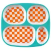 9.3" x 8.4" Halloween Checkered Melamine Café Tray by Celebrate It™