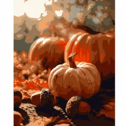 11" x 14" Harvest Pumpkins Paint-by-Number Kit by Artist's Loft®
