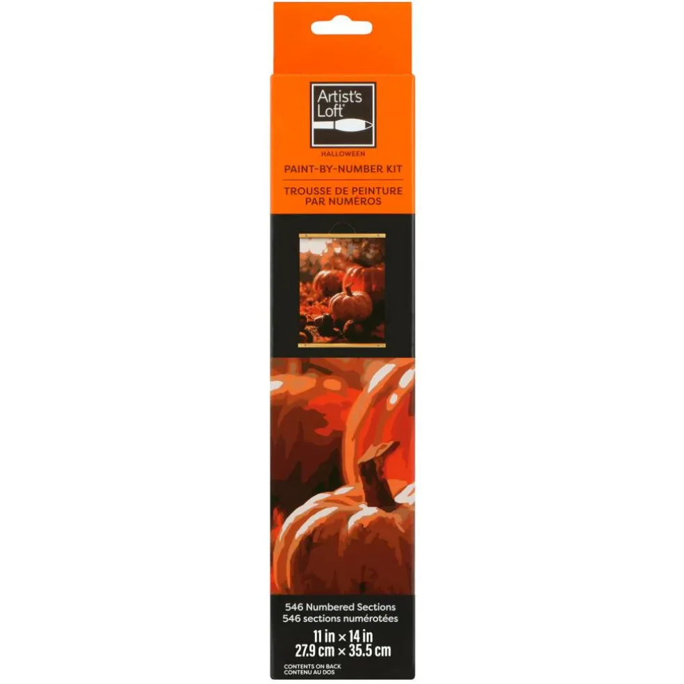 11" x 14" Harvest Pumpkins Paint-by-Number Kit by Artist's Loft®