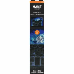 16" x 20" Haunted Mansion Diamond Art Kit by Make Market®