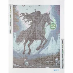 16" x 20" Headless Horseman Diamond Art Kit by Make Market®
