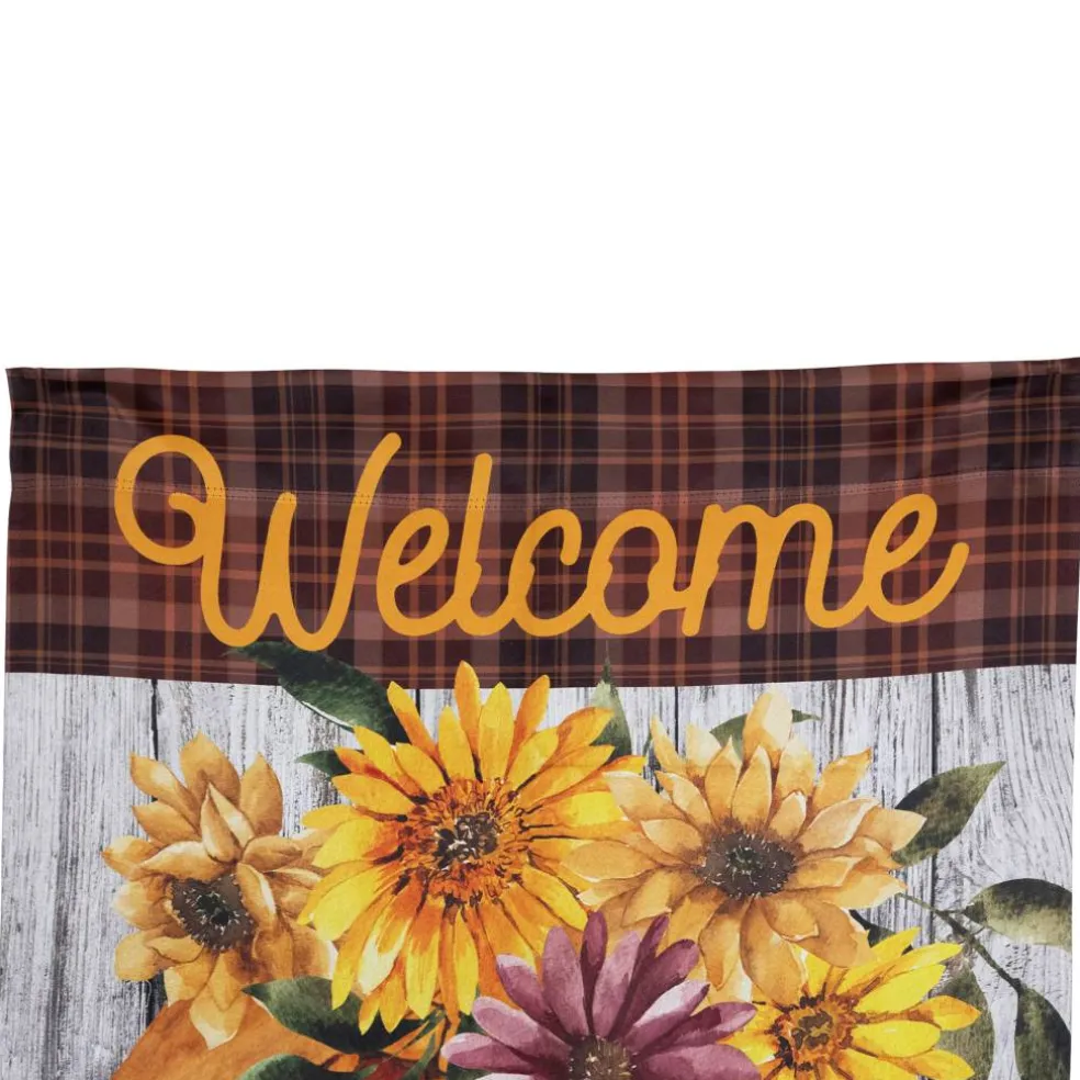 40" x 28" Indian Corn Welcome Fall Harvest Outdoor House Flag