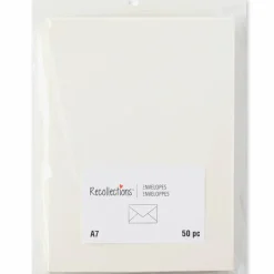 5.25" x 7.25" Ivory Envelopes Value Pack, 50ct. by Recollections™