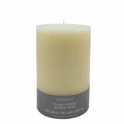 4" x 6" Ivory Pillar Candle by Ashland®
