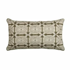 24" x 14" Kaleidoscope Green Pillow by Ashland®