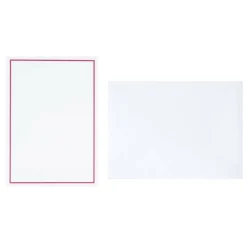 5" x 7" Line Border Flat Card & Envelope Sets, 10ct. by Recollections™