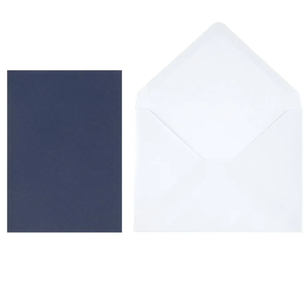 5" x 7" Line Border Flat Card & Envelope Sets, 10ct. by Recollections™