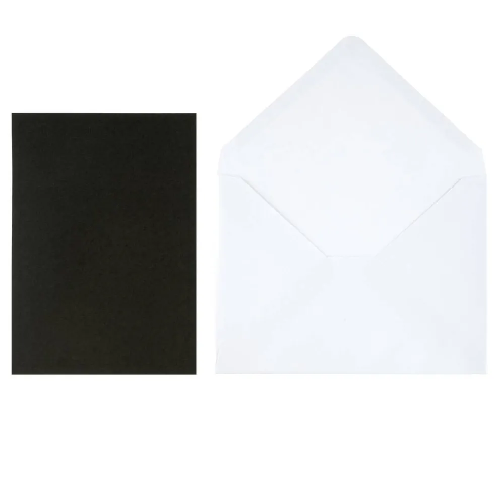 5" x 7" Line Border Flat Card & Envelope Sets, 10ct. by Recollections™