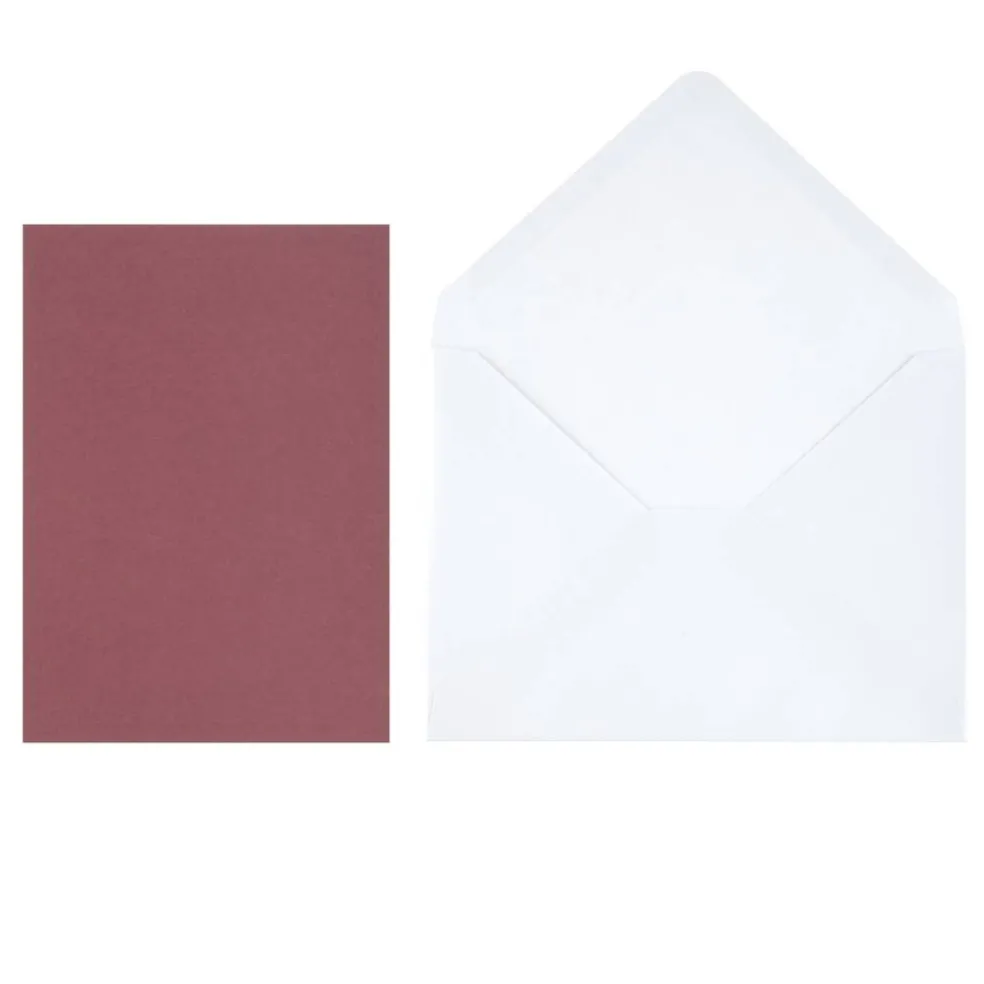 5" x 7" Line Border Flat Card & Envelope Sets, 10ct. by Recollections™