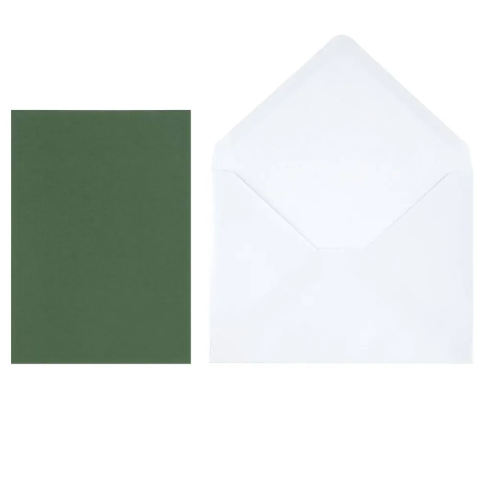 5" x 7" Line Border Flat Card & Envelope Sets, 10ct. by Recollections™