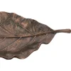 18" x 9.5" Metal Leaf Decorative Tray by Ashland®