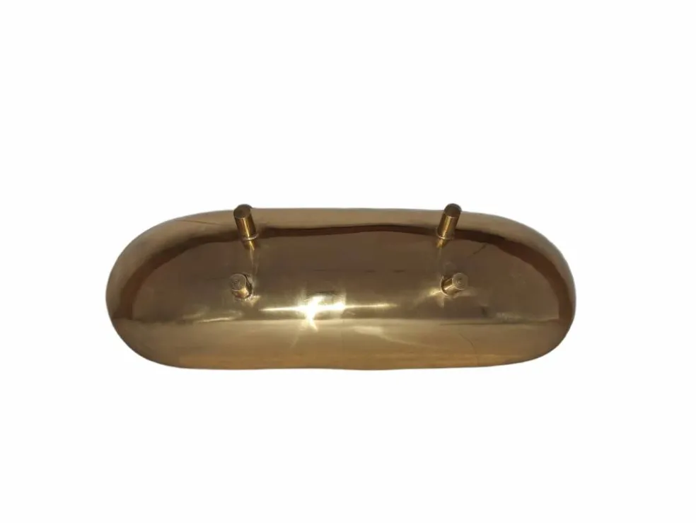 16.2" x 6" Metal Oval Tray by Ashland