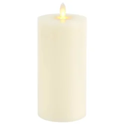 3" x 6" Moving Flame LED Wax Pillar Candle by Ashland®