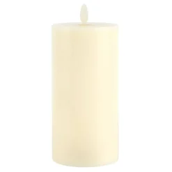 3" x 6" Moving Flame LED Wax Pillar Candle by Ashland®