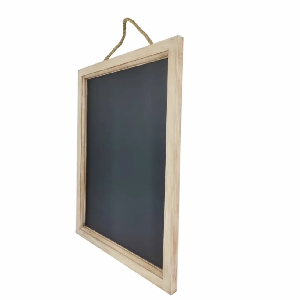 16" x 20" Natural Wood Hanging Chalkboard by B2C™