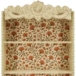 12.75" x 18.5" Orange Floral Wall Décor by Ashland®