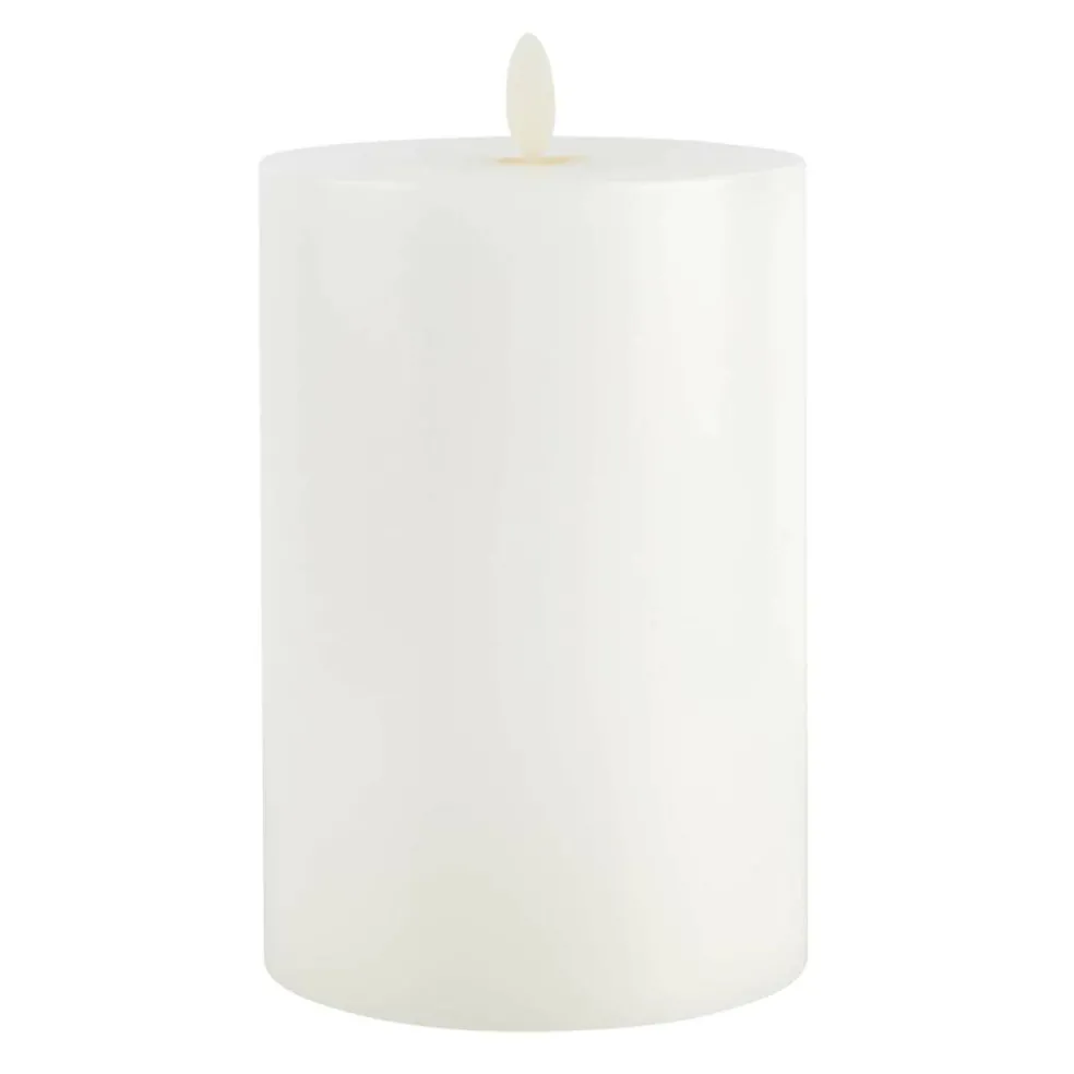 4" x 6" Oscillating Flame LED Pillar Candle by Ashland®