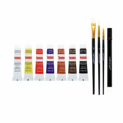 9" x 11" Owl & Moon Arch Canvas Painting Kit by Craft Smart®