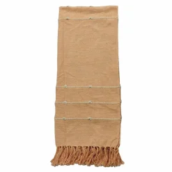50" x 60" Peach Throw Blanket with Fringe by Ashland®