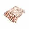 50" x 60" Pink Knit Throw by Ashland®