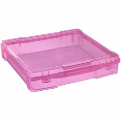 12" x 12" Pink Storage Case by Simply Tidy®