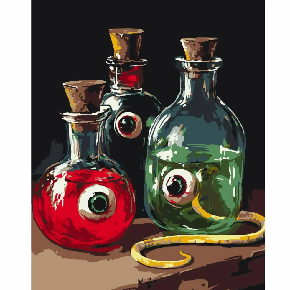 11" x 14" Potion Bottles Paint-by-Number Kit by Artist's Loft®